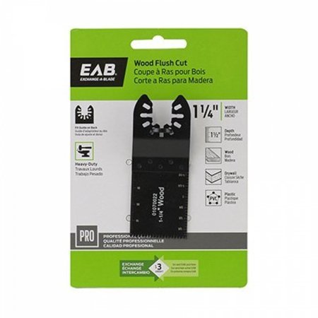 EAB TOOL CO USA INC 1-1/4" Flush Osc Blade 1070022